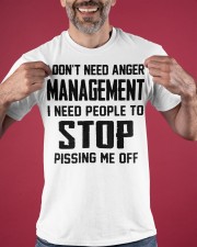 I Need To Stop Pissing Me Off Shirt With Attitude Sayings T-Shirt For Men Classic T-Shirt apparel-classic-tshirt-lifestyle-front-181