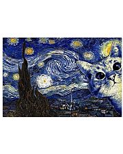 vincent van gogh Cat 17x11 Poster front