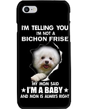 I'm telling you i'm not a bichon frise Phone Case thumbnail
