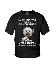 I'm telling you i'm not a bichon frise Youth T-Shirt thumbnail