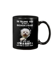 I'm telling you i'm not a bichon frise Mug thumbnail
