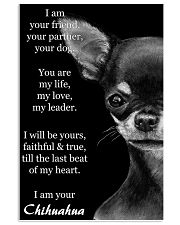 Chihuahua I Am Your Friend Your Partner Your Dog 11x17 Poster front
