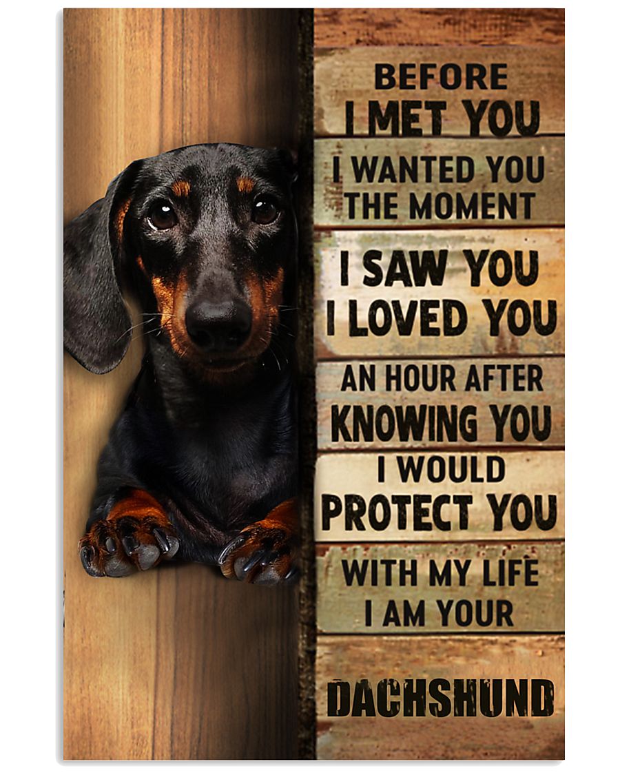 dachshund 11x17 Poster
