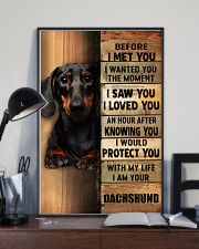 dachshund 11x17 Poster lifestyle-poster-2