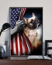 frenchie flag 11x17 Poster lifestyle-poster-2