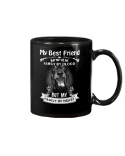My Best Friend May Not Be My Family By Dachshund Mug thumbnail