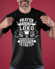To Meet Lord Messing With My Daughter Is Faster Shirt For Dad Of A Daughter T-Shirt Classic T-Shirt apparel-classic-tshirt-lifestyle-front-181