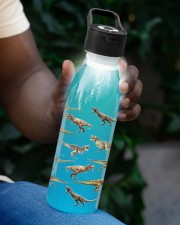 T-Rex Dinosaur Father's Day Gifts For Uncle Light Up Water Bottle aos-light-up-water-bottle-lifestyle-front-07
