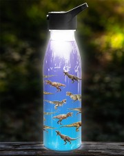 T-Rex Dinosaur Father's Day Gifts For Uncle Light Up Water Bottle aos-light-up-water-bottle-lifestyle-front-10