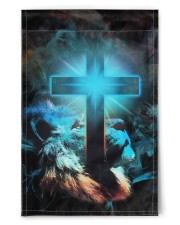 Lion and god flag 11.5"x17.5" Garden Flag front