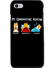 My Quarantine Routine Shiba inu2 Phone Case thumbnail