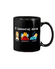 My Quarantine Routine Shiba inu2 Mug thumbnail