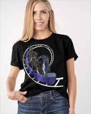 Great Dane Dog Ride Roller Coaster Shirt Funny T-Shirt Ideas Presents For Dog Owners Classic T-Shirt apparel-classic-tshirt-lifestyle-front-100