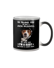 Im Telling you im not a Jack Russell My Mom Said Color Changing Mug thumbnail
