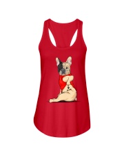 Frenchie Ladies Flowy Tank thumbnail
