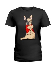 Frenchie Ladies T-Shirt thumbnail