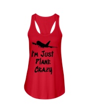 I'm Just Plane Crazy Shirt Funny Pilot Aviation T-Shirt Gifts For Guys Ladies Flowy Tank tile