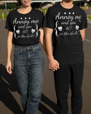 Annoy Me And You Act In The Dark Shirt Theater Backstage Theater Backstage Crew T-Shirt Gifts Classic T-Shirt apparel-classic-tshirt-lifestyle-front-145