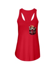 Chihuahua pocket T-shirt Ladies Flowy Tank thumbnail