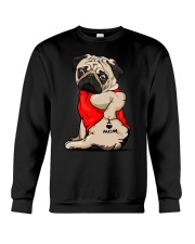 Pug Ilove Mom3232 Crewneck Sweatshirt thumbnail