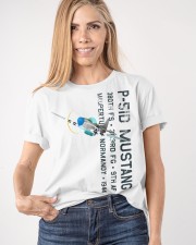 P-51 Mustang Shirt North American P-51 Mustang Fighter T-Shirt Mens Gift Classic T-Shirt apparel-classic-tshirt-lifestyle-front-100