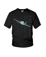 P-51 Mustang Shirt North American P-51 Mustang Fighter T-Shirt Mens Gift Youth T-Shirt tile