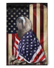 Sloth Wearing American Flag Patriotic Outdoor Decor Fourth Of July Gifts 11.5"x17.5" Garden Flag front