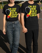 I'm Just Here For My Coaster Count Shirt Roller Coaster Design T-Shirt Gift For Son Classic T-Shirt apparel-classic-tshirt-lifestyle-front-145