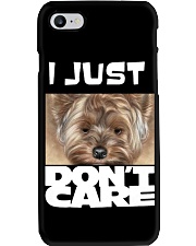 I Just Don'T Care Yorkshire Terrier 2 Phone Case thumbnail
