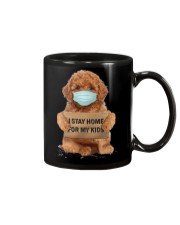 I Stay Home For My Kids Poodle Mug thumbnail