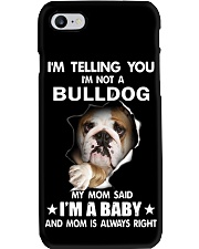 Bulldog I'm Telling You - Funny Dog Tshirts Phone Case thumbnail
