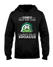 whew that was close turtle shirt Hooded Sweatshirt thumbnail
