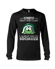 whew that was close turtle shirt Long Sleeve Tee thumbnail