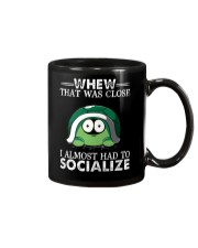 whew that was close turtle shirt Mug thumbnail