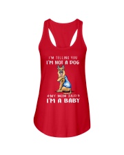 I'M TeLLING yOU i'm nOT A Dog My Mom Said I'M A Ladies Flowy Tank thumbnail