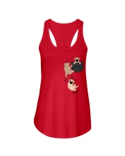 pug Ladies Flowy Tank thumbnail