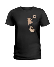 pug Ladies T-Shirt thumbnail