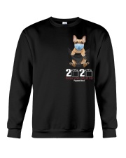 2020 The Year When Sht Got Rea french bulldog Crewneck Sweatshirt thumbnail