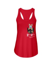 2020 The Year When Sht Got Rea french bulldog Ladies Flowy Tank thumbnail