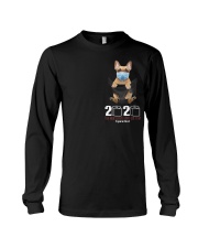 2020 The Year When Sht Got Rea french bulldog Long Sleeve Tee thumbnail