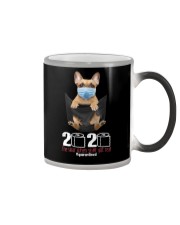 2020 The Year When Sht Got Rea french bulldog Color Changing Mug thumbnail