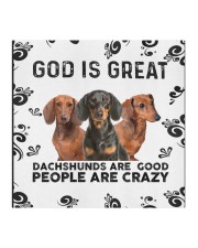 God Is Great Dachshunds Are Good People Are Crazy Face Mask Gifts For Dachshund Lovers Cloth face mask aos-face-mask-coverlet-lifestyle-front-02
