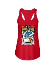 North American P-51 Mustang Shirt Fighter Airplane Retro T-Shirt Presents For Dad Ladies Flowy Tank tile