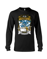 North American P-51 Mustang Shirt Fighter Airplane Retro T-Shirt Presents For Dad Long Sleeve Tee tile
