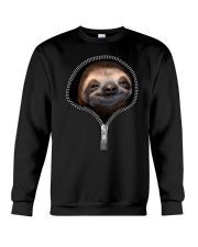 sloth zipper shirt Crewneck Sweatshirt thumbnail