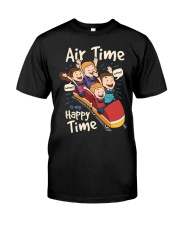 Air Time In My Happy Time Shirt Amusement Park Roller Coaster T-Shirt Best Gifts For Grandkids Classic T-Shirt front