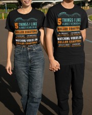 5 Things I Like Almost As Much As Roller Coaster Shirt Amusement Park Lovers T-Shirt Mens Classic T-Shirt apparel-classic-tshirt-lifestyle-front-145