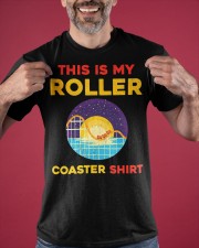 This Is My Roller Coaster Shirt Clothing Summer Holiday Rollercoaster T-Shirt Classic T-Shirt apparel-classic-tshirt-lifestyle-front-181