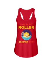 This Is My Roller Coaster Shirt Clothing Summer Holiday Rollercoaster T-Shirt Ladies Flowy Tank tile