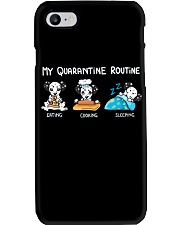 My Quarantine Routine Dalmatian3 Phone Case thumbnail